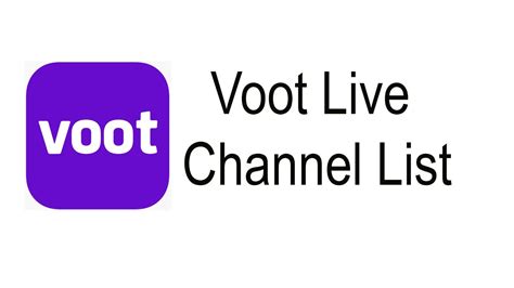 voot chanel|Voot channel list.